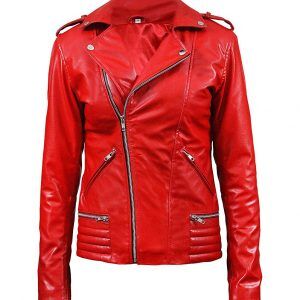 Mens Silver Jacket - Silver Brando Leather Jacket - Hi5Jackets